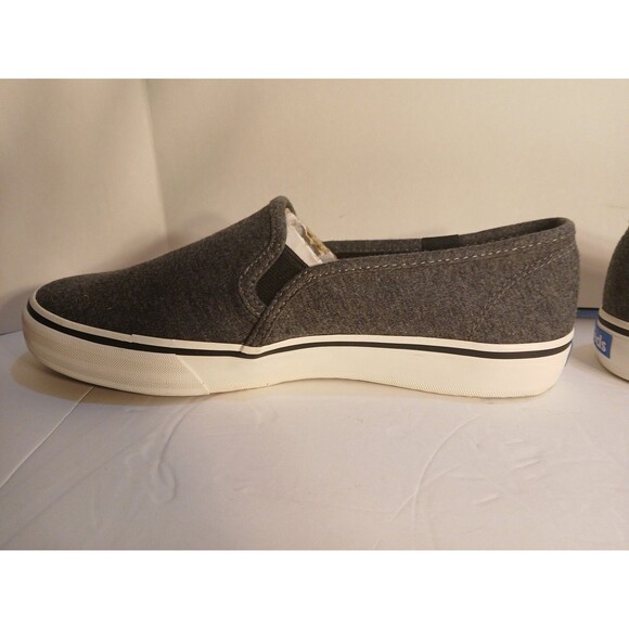 Keds Double Decker Heather Gray Womens 7.5M New In Box SUPER CUTE - Picture 4 of 16
